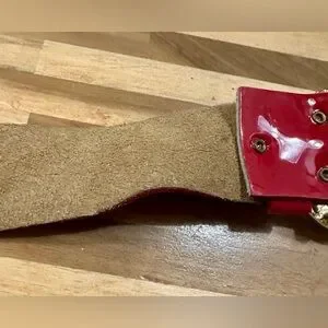 Gucci | Accessories | Vintage 97s Gucci Red Patent Leather  display picture 1